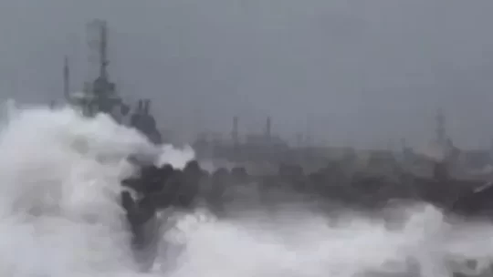 Cyclone in India